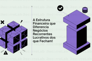 A Estrutura Financeira que Diferencia Negócios Recorrentes Lucrativos dos que Fecham